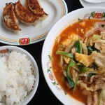 餃子の王将 - 豚辛ラーメンフェアセットＢ