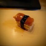 鮨駒 - 鮟肝と奈良漬け