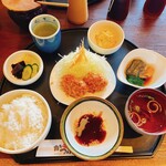 かつ泉 - 日替わりランチ。