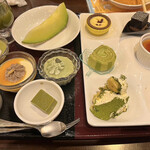 アサヤ ガーデン - 抹茶フェアやってて 全部息子のお腹の中に笑