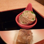 黒豚料理 寿庵 - 季節の小鉢