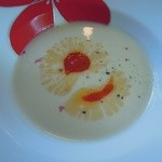 フランス食堂　みち草 - 茄子の冷製スープ