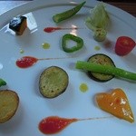 フランス食堂　みち草 - 無農薬野菜のグリル