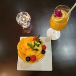 Toukyou Sute-Shon Hoteru Robi-Raunji - 初夏のマンゴーパフェとマンゴーソーダ