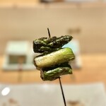 地葉はなれ - 2023.4.  アスパラ