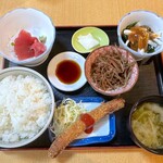 Daruma - 日替わりランチ650円ご飯大盛り無料