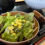 Zen kou - セットのサラダ