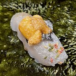 鮨処 池上 - 長崎の剣先イカ