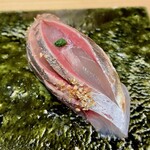 鮨処 池上 - 島根のどんちっちアジ 脂質10%