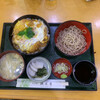 朝日屋 - 料理写真:かつ丼セット（もりそば）　1,150円