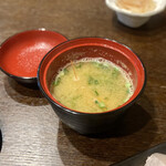 駒寿し - おまかせ握りの味噌汁