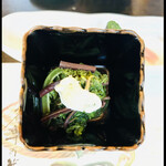 郷土料理ともん - あふらこごみ（茶紫）　こごみのマヨネーズ　byまみこまみこ