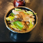 郷土料理ともん - 山菜たっぷりもつ煮　byまみこまみこ