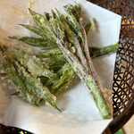 郷土料理ともん - ハンゴウソウの天麩羅　byまみこまみこ