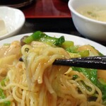 大福楼 - 麺はこんな感じ