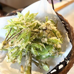 郷土料理ともん - ただ、4月よりも香りはマイルドな感じです　やんわりな感じ、春の産まれたての生命力とはちょっと違う優しい感じの芽吹き方　byまみこまみこ