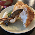 郷土料理ともん - オイカワを齧りながら焼きおにぎりも乙よ〜　byまみこまみこ