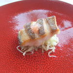 カミムラ  - アイナメのグリル　ライムキャビア