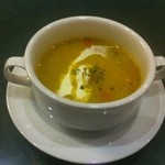 ビリヤニランチ（2,000円）のスープ