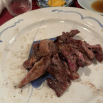 安参 - タンの塩焼きをリクエストしました。
                                歯応え、底味、旨味…グッと来ました。
                                メチャクチャ美味しいです！