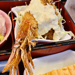 ダイニングステージ 佐海屋 - ドデカいエビフリャーc(・ω・´c⌒つ≡3