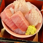 ダイニングステージ 佐海屋 - お造り！うますぎた！口の中で蕩けた〜(♥∀♥)♡