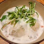 Chanabekafesaryou - 鶏つくねと塩麹のコラーゲン茶鍋 