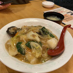 Oosaka Oushou - 五目中華丼（¥700位）