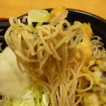 Yude tarou - お蕎麦は自家製麺の細麺