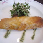 デザミ - サーモン・モッツアレラチーズ・ラタトゥイユのパート包み焼き
      