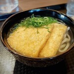 湯田製麺 - ■ きつねうどん