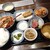 肉豆冨とレモンサワー 大衆食堂 安べゑ - 料理写真:安べゑ定食(ご飯大盛)+生卵
