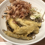 おらが蕎麦 - 冷やしごぼう天蕎麦