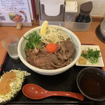 讃岐のおうどん 花は咲く - 極上の肉うどん(ぶっかけ風)  ¥2,030