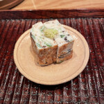 すし処 ひさ田 - 卵　芽セロリ