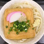 駅うどん - きつねうどん