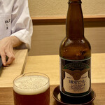 鎌倉 北じま - 鎌倉ビールの月、ドイツの伝統的なスタイルのアルトビールは、色見は深みのある茶褐色、ホップの香り良く深いコクがあります。