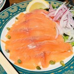 ステーキダイニング あさひや - スモークサーモン