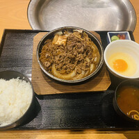 スギモト 本店 - すき焼き定食 肉1.5倍