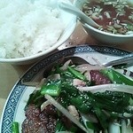 中華菜舘 清心 - 2013年8月 ライス＆スープ付けてみました