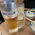 魚道 - ビールはとにかく安い！うろ覚え300円くらい