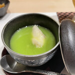 寿し あや瀬 - 桜鯛の茶碗蒸し