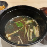 寿し あや瀬 - 赤だし