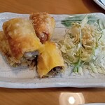 あたか飯店 - たまごの皮の春巻き