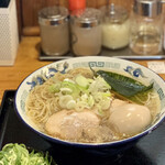 中華蕎麦 春馬 - 朝ラー（しょうゆ）九条ねぎトッピング