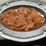 焼肉ジンギスカン つるや - ホルモン(辛口）