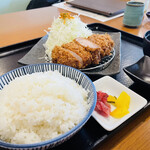 こだわりとんかつかつ平袋井店 - 金華厚切ロースカツ定食