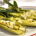 ガストロノミア ヨシ - 本日SP１ ヤングコーンの蒸し焼き