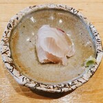 天ぷら たけうち - 玄海の朝締めの鯛。2.7kg