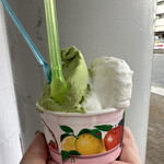 ジェラテリア バンビーニ - ダブル 500円